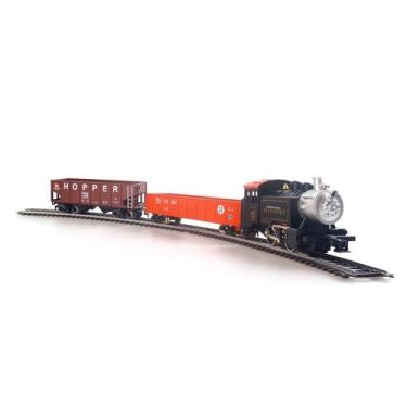 Imagem de Conjunto de Veículos de Brinquedo HRZPACT Escala HO 1:87 Trem Elétrico