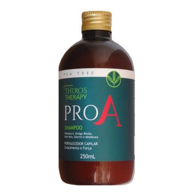 Imagem de Shampoo Pro A Tea tree Theros Therapy Crescimento Antiqueda Monovin Vitaminas A B5 Melaleuca