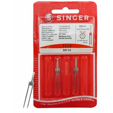 Imagem de Agulha Dupla Singer 4mm 2024 Máquina De Costura Doméstica 2u
