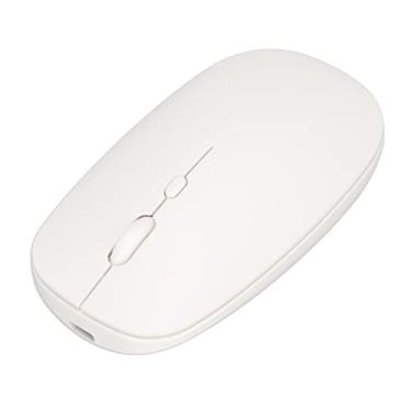 Imagem de Mouse sem fio 2,4 G Mouse DPI ajustável de 3 níveis para laptop para computador tablet branco 8,1 X 6,9 X 29,4 cm