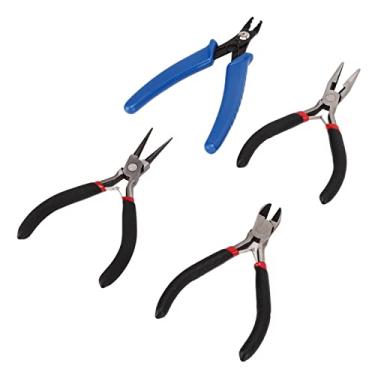 Imagem de 4 Alicates para Fabricação de Joias, Conjunto de Ferramentas de Alicate Com Bolsa de Armazenamento para Suprimentos para Fabricação de Joias de Artesanato