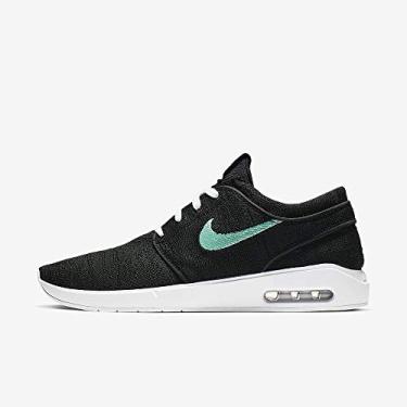 air max preto e verde