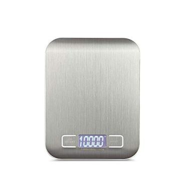 Imagem de KKmoon Balança digital portátil Mini balança digital de cozinha profissional precisa balança eletrônica balança de precisão 10kg * 1g DH-2012