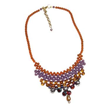 Imagem de Colar Queen Boho cristais e porcelanas tchecas