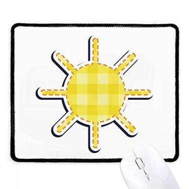 Imagem de Mousepad Alienígena Monster Sun com borda costurada para jogos