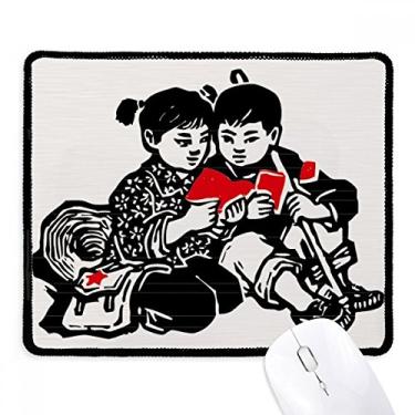 Imagem de Mochila de chapéu para meninos e meninas, Patriotismo Mousepad com borda costurada, tapete de borracha para jogos