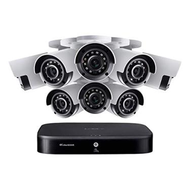 Imagem de Sistema de Vigilância Lorex 4KA88 MPX Com D841A81B-W 8 Canal 1 TB DVR e 8 C841CA 4K bala Câmaras