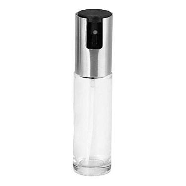 Imagem de Spray Pulverizador Multiuso Garrafa Em Vidro Tampa Inox Azeite Vinagre Temperos