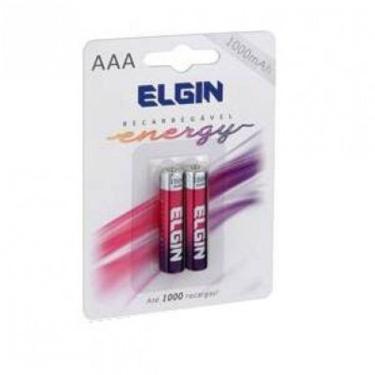 Imagem de Pilha Recarregavel Aaa 1000mah 2 Unidades 82170 Elgin