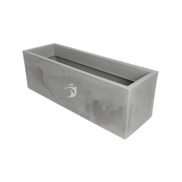 Imagem de Vaso Floreira Jardineira Flat Polietileno 67x22x22cm Japi