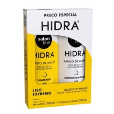 Imagem de Kit Shampoo + Condicionador Salon Line Hidra Super Liso Extremo