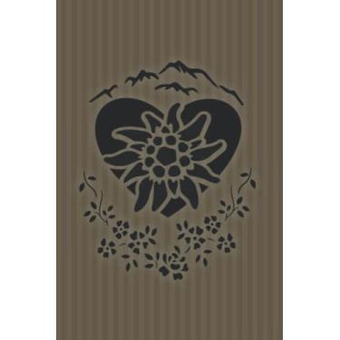 Imagem de Edelweiss - Notebook, Lined: Edelweiss Journal, Daily Planner, Wedding Planner, Recipe Book - 6x9