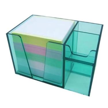 Imagem de Organizador de mesa verde clear c/papel color 956.5 Acrimet