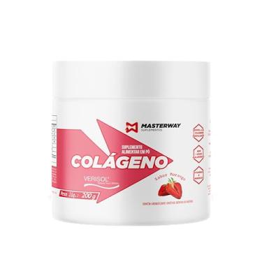 Imagem de Masterway Suplementos - Colágeno Verisol® + Ácido Hialurônico 200g (Morango)