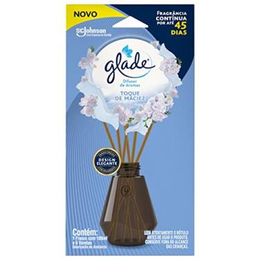 Imagem de Glade Aromatizador de Ambiente, Difusor Aroma Toque de Maciez, 100ml e 6 Varetas