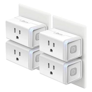 Imagem de Tomada Inteligente Tp-Link Kasa HS103P4 - Kit Com 4 Unidades