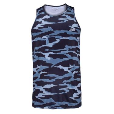 Imagem de Camiseta Regata New Balance Accelerate Camuflada Bmt03202