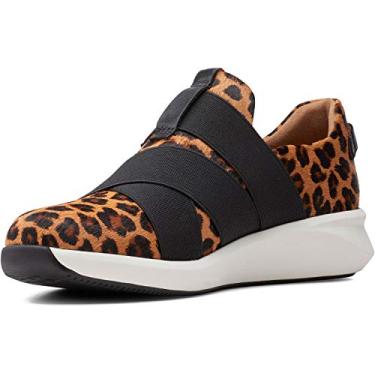 Imagem de Clarks Un Rio Strap Leopard Pony Hair Leather 1 6 B (M)