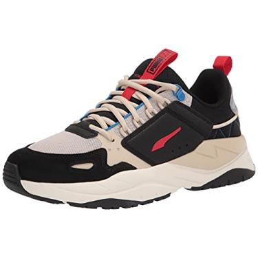 Imagem de PUMA Tênis masculino X-Ray 2, Peyote-High Risk Red-Puma Preto-Future Blue, 4