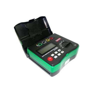 Imagem de Terrômetro Digital Escala Resistência Resistividade Terra Gravação Data Horário Mrt-1000 Portátil Instrutherm