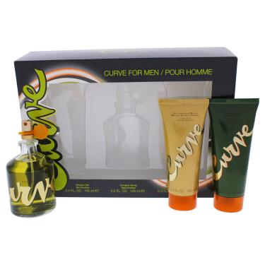 Imagem de Conjunto 3 Peças Cologne, Aftershave, Showe Gel Curve Liz Claiborne