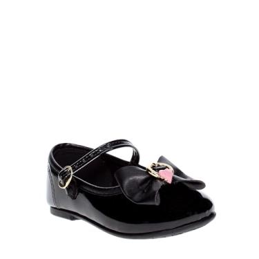 Imagem de Sapatilha Inf Fem Molekinha Boneca Verniz Preto 2106.1030 Tamanho:21;Cor:Preto