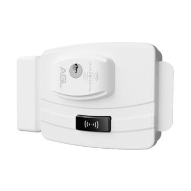 Imagem de FECHADURA ELETRONICA AGL ULTRA MAGIC CARD BRANCA - 42MM