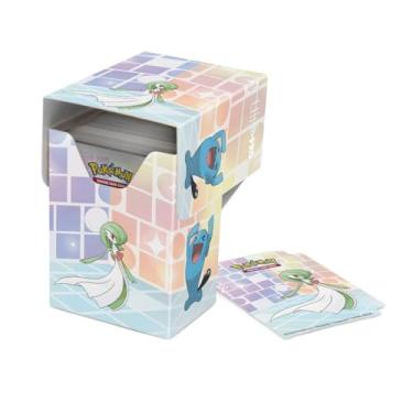 Imagem de Ultra Pro - Gallery Series Trick Room Full View Deck Box® para Pokémon, design vibrante favorito do colecionador, grande capacidade, durável, robusta, caixa de armazenamento de cartão TCG acessório