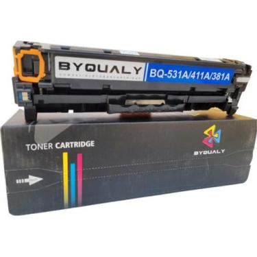 Imagem de Toner Ciano Para Hp Cp2025 M475dw M475 M475dw  - BYQUALLY
