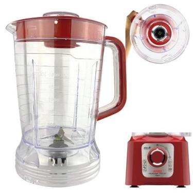 Imagem de Copo De Liquidificador Arno Power Max 1000w Cristal Vermelho - Microma