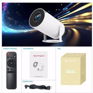 Imagem de Projetor Hy300 Portátil Ultra HD 110v/220v