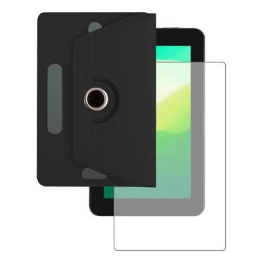 Imagem de Capa Giratória + Película Compativel Para Tablet Multilaser Mirage 7p 