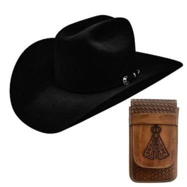 Imagem de Kit Chapeu + Capinha Country Modelo Premium - Vários Modelos - Club21 