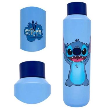 Imagem de Garrafa Acqua Stitch 600 ml Desenho Lilo & Stitch Disney - Zona Criati