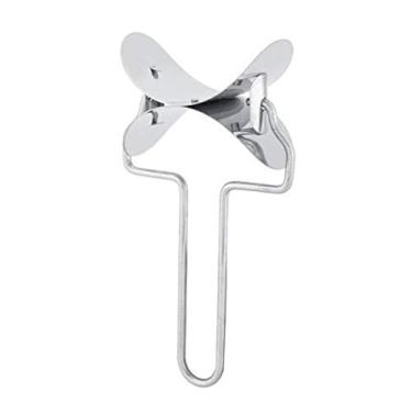 Imagem de Fdit Ferramenta de fazer bolinhos de massa de aço inoxidável para enrolar massa rolo circular faça você mesmo dispositivo para fazer ravioli