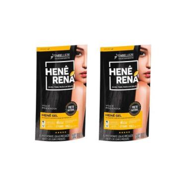 Imagem de Hene Rena 180G Preto Natural - Kit Com 2Un - Embelleze