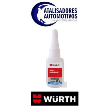 Imagem de SUPER BONDER 20G (ADESIVO DE CIANOACRILATO) Bonder Plus 20g-WURTH