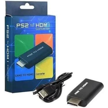Imagem de Adaptador Conversor Ps2 áudio Vídeo Av Para Cabo Hdmi - FG