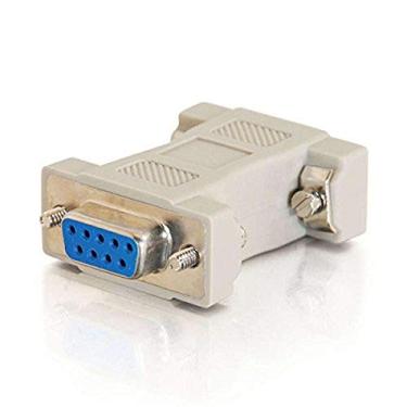 Imagem de C2G Adaptador 02457 MultiSync VGA (HD15) macho para DB9 fêmea Serial RS232, bege