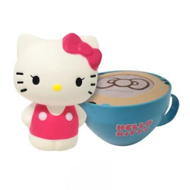 Imagem de Brinquedo Xícara Hello Kitty Cappuccino Surpresa Azul  F0142-3 - Fun -