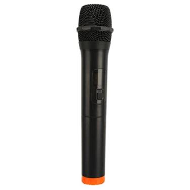 Imagem de Microfone Sem Fio UHF Microfone Dinâmico Receptor USB Festa de karaokê