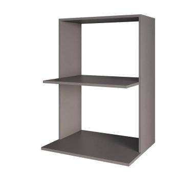 Imagem de Suporte Para Microondas E Forno Nicho Suspenso Thai 60cm Grafite M12 - D`rossi