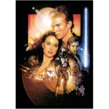 Imagem de Quadro Decorativo Cinema Star Wars Vintage Filmes Quartos Salas Lojas 