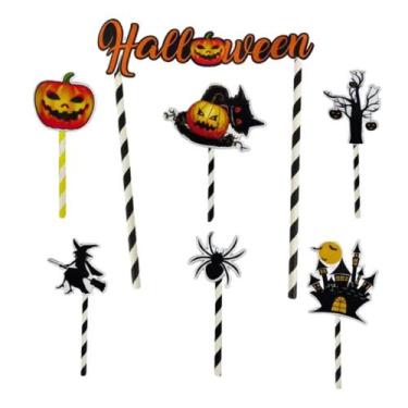 Imagem de Decoração Topper De Bolo Happy Halloween Para Seu Bolo Lindo - DreamIn