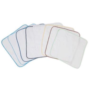 Imagem de Toalhinha De Boca Quad. 33x33 Com Crochê Pacote Com 3 - Dugu, Masculin