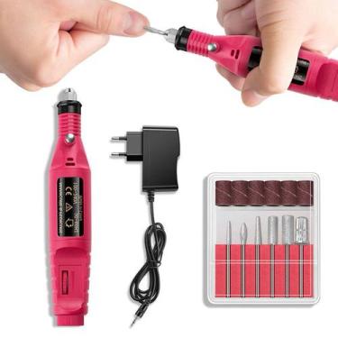 Imagem de Lixadeira Unha Lixa Elétrica Profissional Bloco Motor Bivolt - OEM
