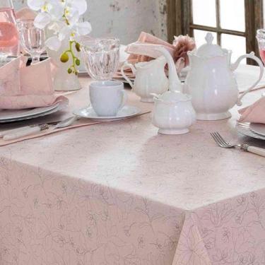Imagem de Toalha de Mesa Naturalle Limpeza Prática 1,80m Redonda Passione - Natu