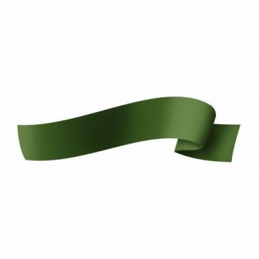 Imagem de Rolo de Fita Decorativa Para Presente 16mm x 50m - AAZ, Verde Escuro