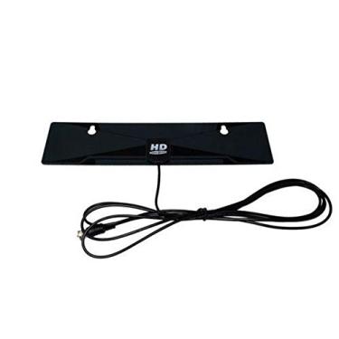 Imagem de Antena digital com receptor de TV HD Clear Vision – interior, sinal HD livre, montada na parede