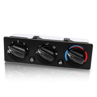 Imagem de Módulo de controle climático CA Q21-6119 compatível com Peterbilt 220 337 348 367 389 520 interruptor do painel de controle do aquecedor A/C, unidade principal de controle de temperatura de ar